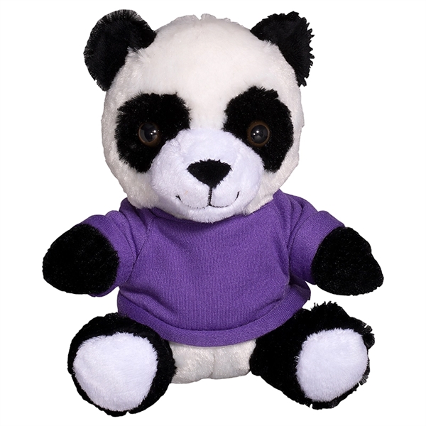 7" Plush Panda with T-Shirt - 7" Plush Panda with T-Shirt - Image 7 of 11