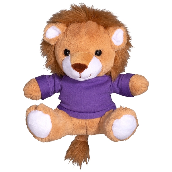 7" Plush Lion with T-Shirt - 7" Plush Lion with T-Shirt - Image 7 of 11