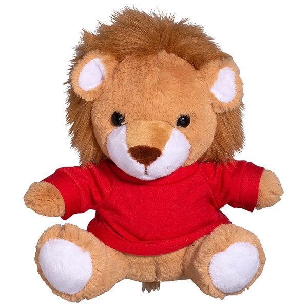 7" Plush Lion with T-Shirt - 7" Plush Lion with T-Shirt - Image 8 of 11