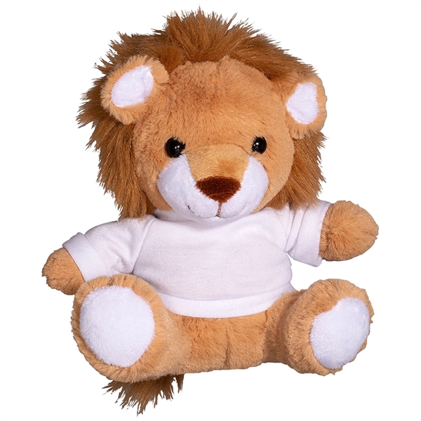 7" Plush Lion with T-Shirt - 7" Plush Lion with T-Shirt - Image 9 of 11