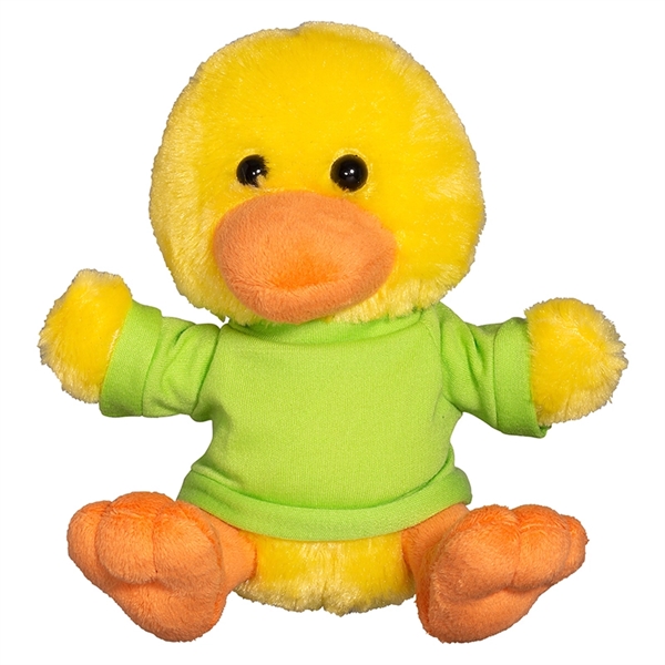 7" Plush Duck with T-Shirt - 7" Plush Duck with T-Shirt - Image 4 of 11