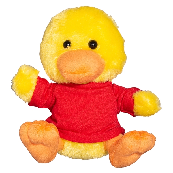 7" Plush Duck with T-Shirt - 7" Plush Duck with T-Shirt - Image 8 of 11