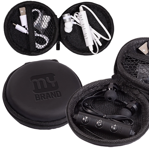 Magnetic Necklace Wireless Earbuds - Magnetic Necklace Wireless Earbuds - Image 2 of 3
