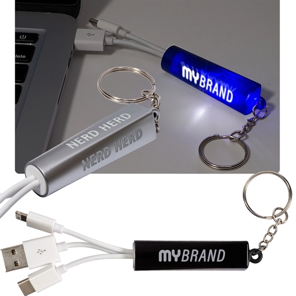 Light-Up-Your-Logo Cable Set - Light-Up-Your-Logo Cable Set - Image 0 of 3
