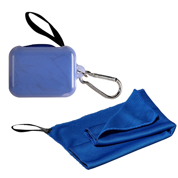 Cooling Towel in Carabiner Case - Cooling Towel in Carabiner Case - Image 3 of 3