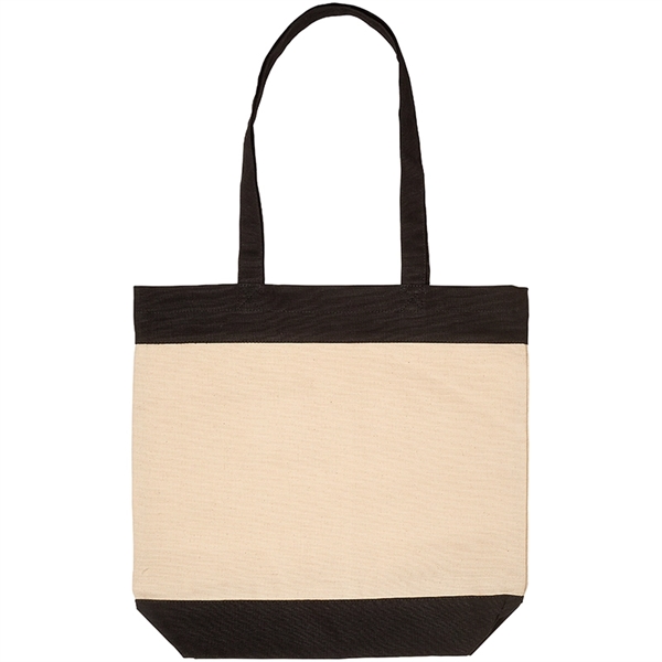 Boutique Cotton Panel Tote - Boutique Cotton Panel Tote - Image 2 of 3