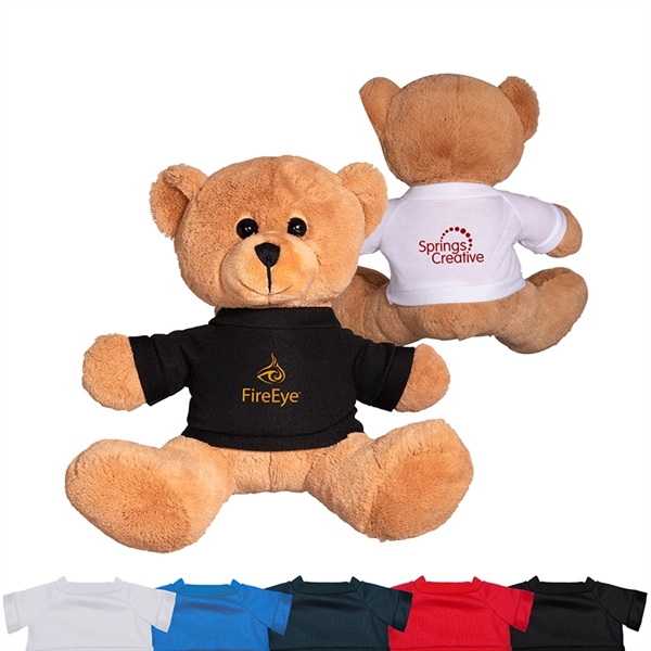 8.5" Plush Bear with T-Shirt - 8.5" Plush Bear with T-Shirt - Image 8 of 9
