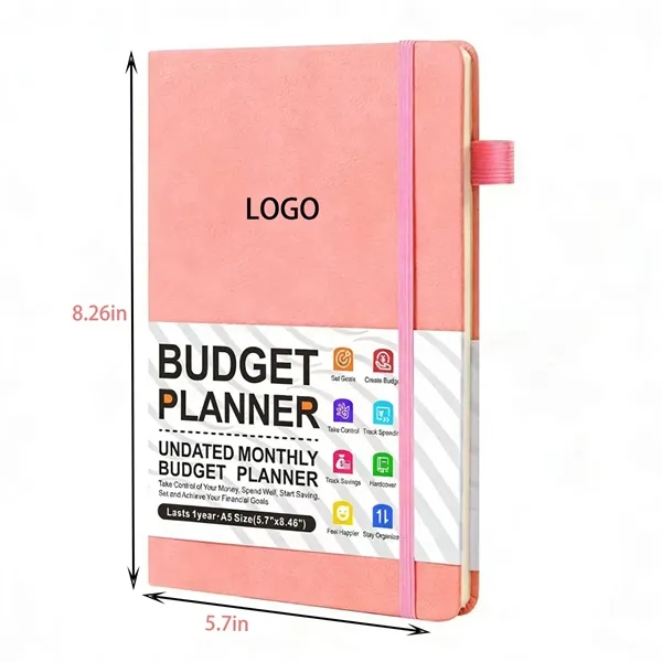 Undated Budget Planner NoteBook - Undated Budget Planner NoteBook - Image 1 of 4