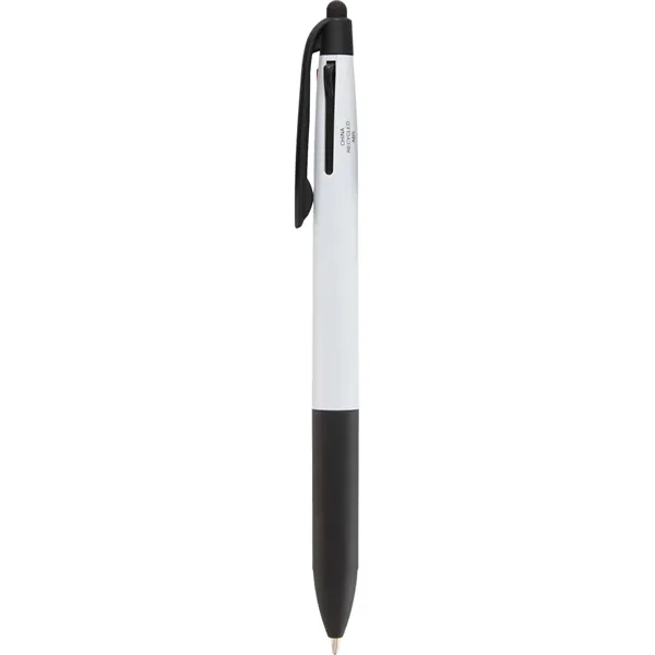 Tri-Color Ink Recycled Stylus Pen - Tri-Color Ink Recycled Stylus Pen - Image 1 of 5