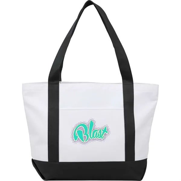 Oversized RPET Canvas Tote Bag - Oversized RPET Canvas Tote Bag - Image 0 of 23