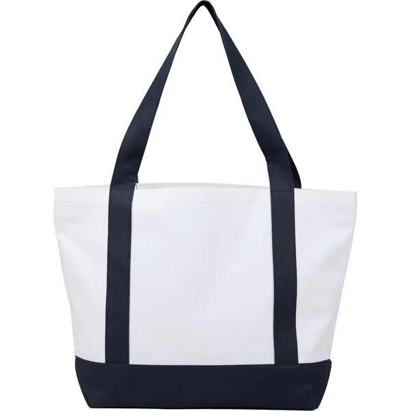 Oversized RPET Canvas Tote Bag - Oversized RPET Canvas Tote Bag - Image 4 of 23