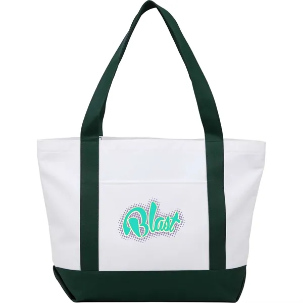Oversized RPET Canvas Tote Bag - Oversized RPET Canvas Tote Bag - Image 7 of 23