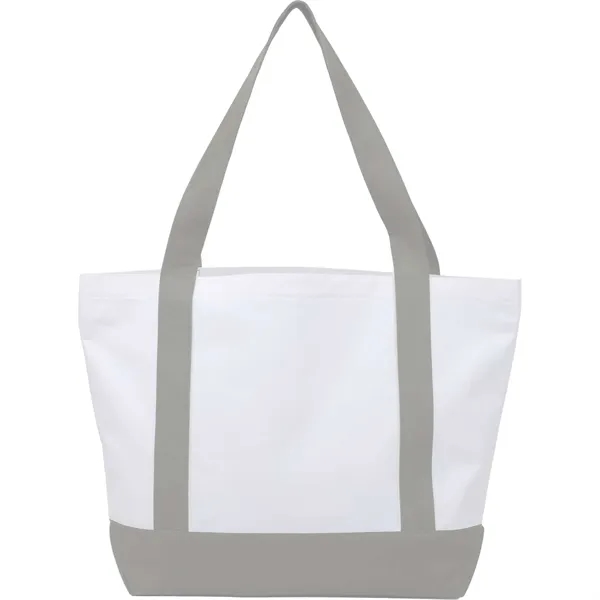 Oversized RPET Canvas Tote Bag - Oversized RPET Canvas Tote Bag - Image 16 of 23