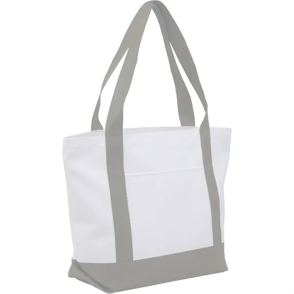 Oversized RPET Canvas Tote Bag - Oversized RPET Canvas Tote Bag - Image 17 of 23