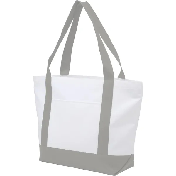 Oversized RPET Canvas Tote Bag - Oversized RPET Canvas Tote Bag - Image 18 of 23