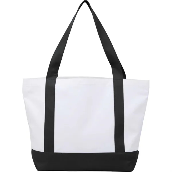 Oversized RPET Canvas Tote Bag - Oversized RPET Canvas Tote Bag - Image 21 of 23