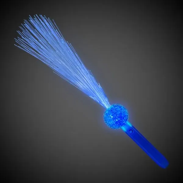 Blue LED Flashing Fiber Optic Light Up Glow Wand - Blue LED Flashing Fiber Optic Light Up Glow Wand - Image 2 of 4