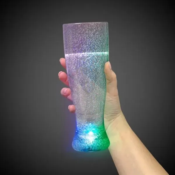24 oz. Pilsner Glass w/ Multi-Colored LED Lights - 24 oz. Pilsner Glass w/ Multi-Colored LED Lights - Image 2 of 8