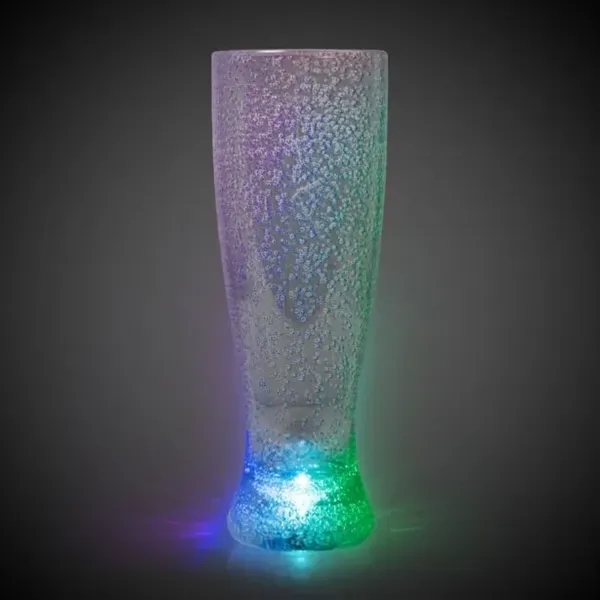 24 oz. Pilsner Glass w/ Multi-Colored LED Lights - 24 oz. Pilsner Glass w/ Multi-Colored LED Lights - Image 3 of 8