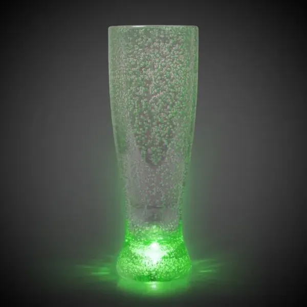 24 oz. Pilsner Glass w/ Multi-Colored LED Lights - 24 oz. Pilsner Glass w/ Multi-Colored LED Lights - Image 5 of 8