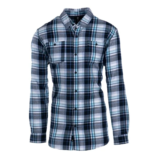 Burnside Men's Perfect Flannel Work Shirt - Burnside Men's Perfect Flannel Work Shirt - Image 13 of 14