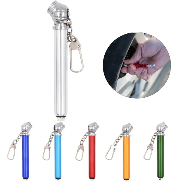 Performance Tool Keychain Tire Pressure Gauge Compact - Performance Tool Keychain Tire Pressure Gauge Compact - Image 0 of 4