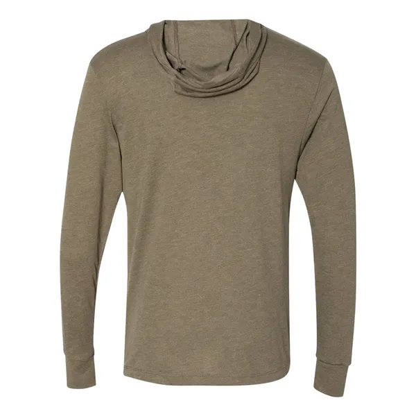 Next Level Unisex Triblend Hooded Long Sleeve Pullover T-... - Next Level Unisex Triblend Hooded Long Sleeve Pullover T-... - Image 11 of 35