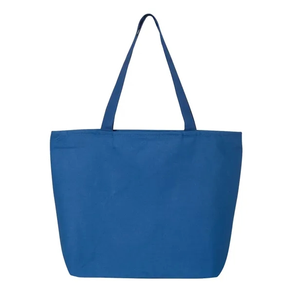 Q-Tees 25L Zippered Tote - Q-Tees 25L Zippered Tote - Image 12 of 16