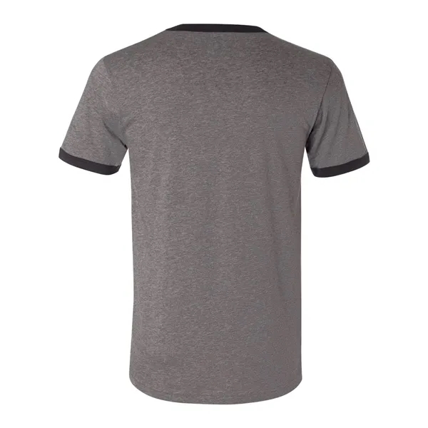 BELLA + CANVAS Men's Jersey Heather Ringer Tee - BELLA + CANVAS Men's Jersey Heather Ringer Tee - Image 3 of 12