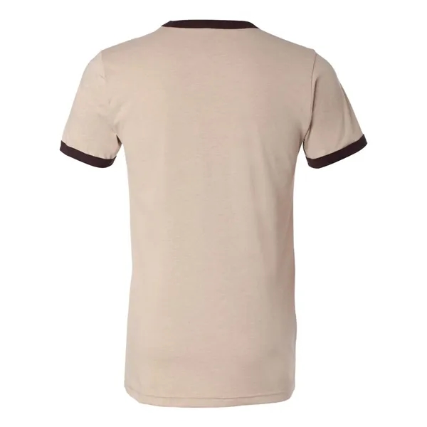 BELLA + CANVAS Men's Jersey Heather Ringer Tee - BELLA + CANVAS Men's Jersey Heather Ringer Tee - Image 9 of 12