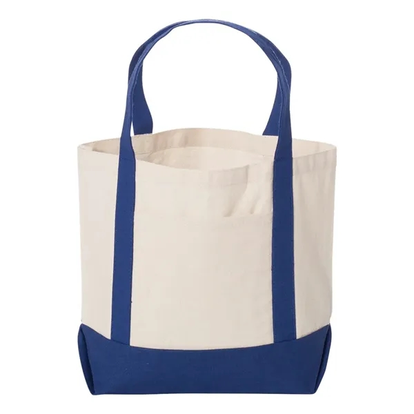 Liberty Bags Seaside Boater Tote - Liberty Bags Seaside Boater Tote - Image 7 of 8