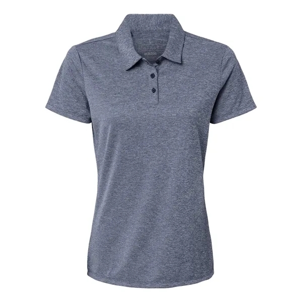Adidas Women's Heathered Polo - Adidas Women's Heathered Polo - Image 3 of 8