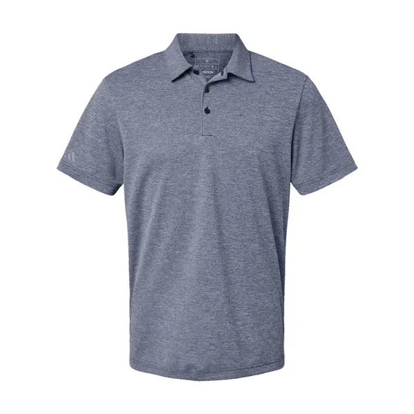 Adidas Men's Heathered Polo - Adidas Men's Heathered Polo - Image 3 of 8
