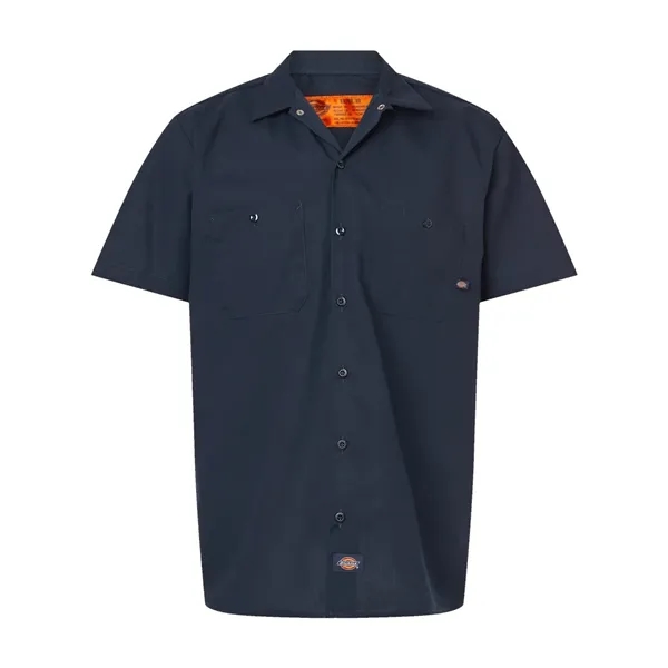 Dickies Men's Industrial Short Sleeve Work Shirt - Dickies Men's Industrial Short Sleeve Work Shirt - Image 5 of 14