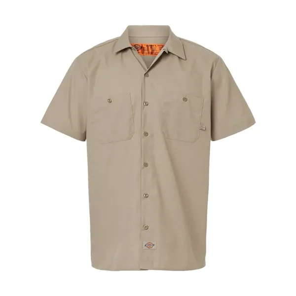 Dickies Men's Industrial Short Sleeve Work Shirt - Dickies Men's Industrial Short Sleeve Work Shirt - Image 7 of 14