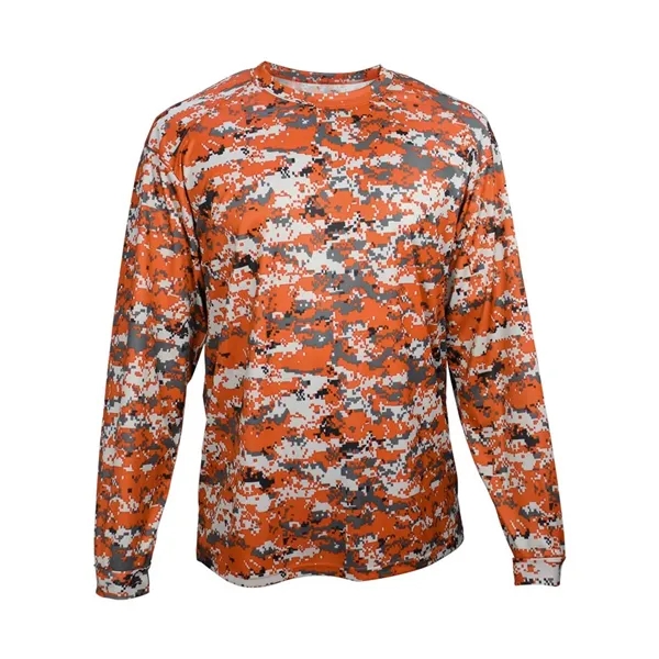 Badger Men's Digital Camo Long Sleeve T-Shirt - Badger Men's Digital Camo Long Sleeve T-Shirt - Image 4 of 42
