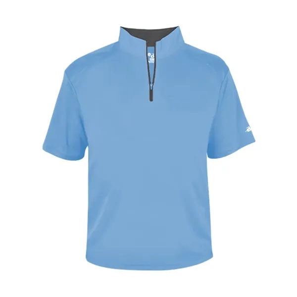 Badger Men's B-Core Short Sleeve Quarter-Zip - Badger Men's B-Core Short Sleeve Quarter-Zip - Image 4 of 17