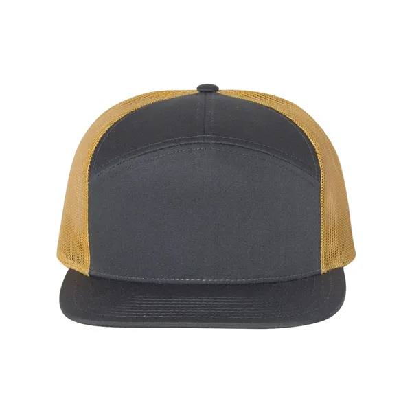 Richardson Seven-Panel Trucker Cap - Richardson Seven-Panel Trucker Cap - Image 17 of 34