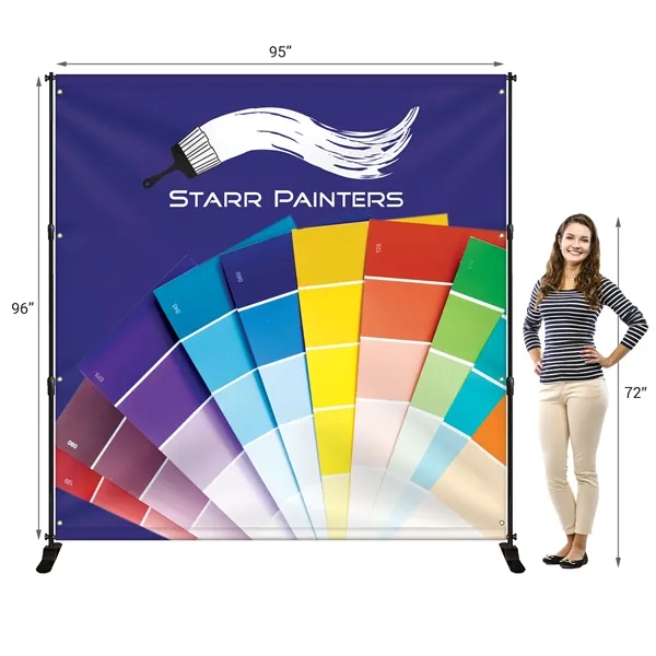 8' x 8' Backdrop Banner Kit - 8' x 8' Backdrop Banner Kit - Image 4 of 7