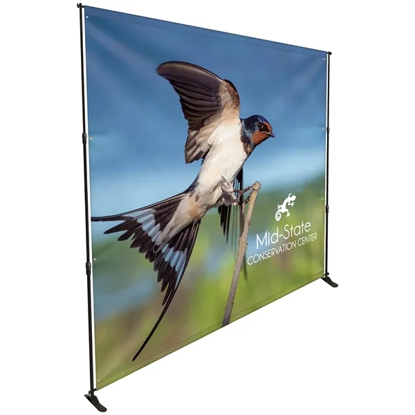 10' x 10' Premium Backdrop Banner Wall Kit - 10' x 10' Premium Backdrop Banner Wall Kit - Image 1 of 7