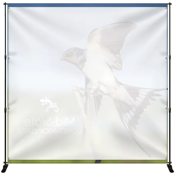 10' x 10' Premium Backdrop Banner Wall Kit - 10' x 10' Premium Backdrop Banner Wall Kit - Image 3 of 7