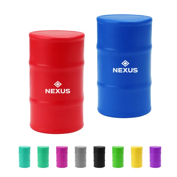 Soft Pu Oil Drum Stress Ball Anxiety Relieve Toy