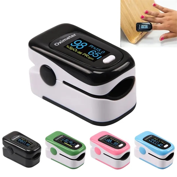 Fingertip Pulse Oximeter Blood Oxygen Monitor OLED Display - Fingertip Pulse Oximeter Blood Oxygen Monitor OLED Display - Image 0 of 4