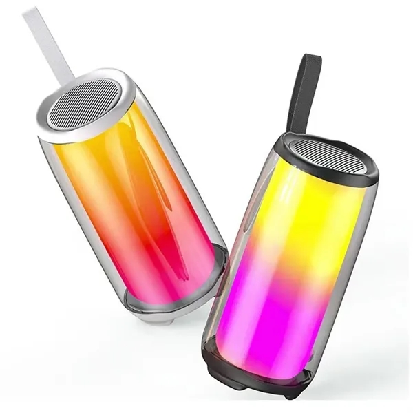 Portable Bluetooth Speaker LED Light Mode Wireless - Portable Bluetooth Speaker LED Light Mode Wireless - Image 0 of 4