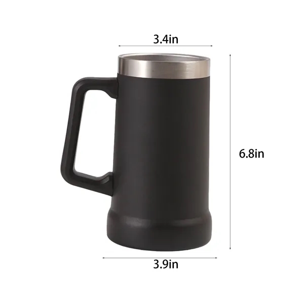 Beer Stein Stainless Steel Coffee Mug Tumbler Thermal Vacuum - Beer Stein Stainless Steel Coffee Mug Tumbler Thermal Vacuum - Image 1 of 4