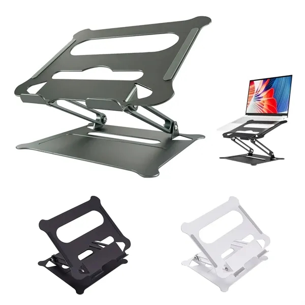 Laptop Notebook Stand Holder Adjustable Portable Riser - Laptop Notebook Stand Holder Adjustable Portable Riser - Image 0 of 4