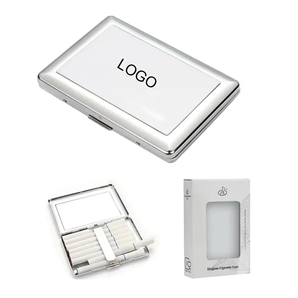 Customizable Metal Cigarette Case - Customizable Metal Cigarette Case - Image 0 of 3