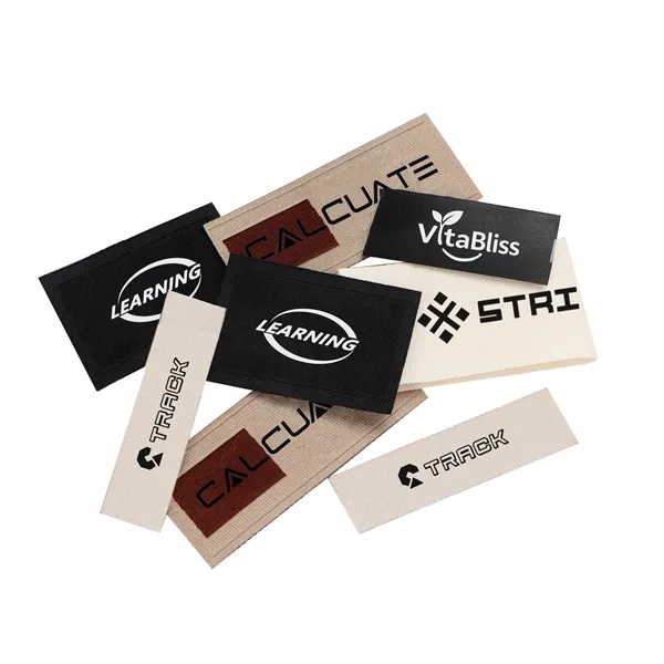 2" Personalized Custom Woven Label - 2" Personalized Custom Woven Label - Image 0 of 2