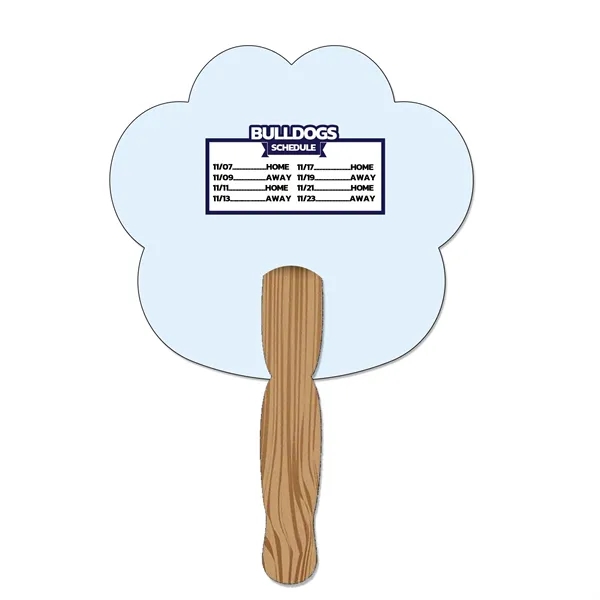 Hand Held Paper Fan - Paw - Hand Held Paper Fan - Paw - Image 2 of 6