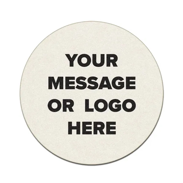 Custom Pulpboard Coaster (4" dia.)